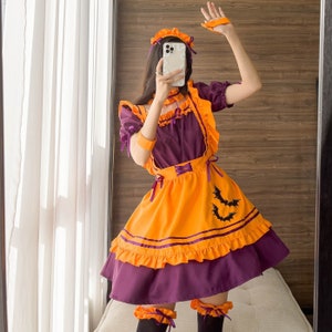 Plus Size Halloween Maid Costume Women / Halloween Adult Costume ...