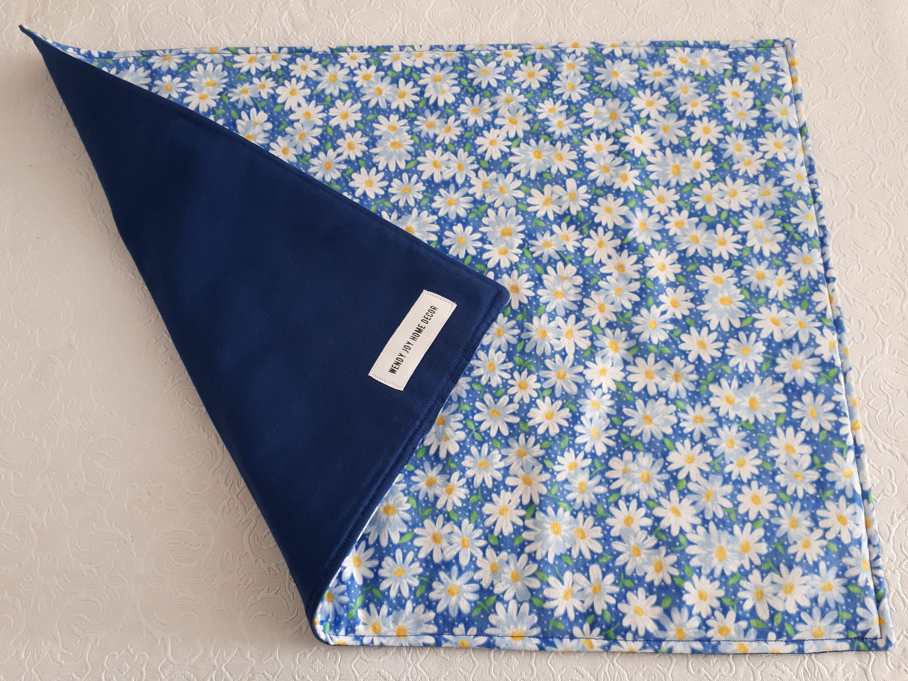 Daisy Themed Placemats Floral Placemats Spring Table Decor Etsy UK