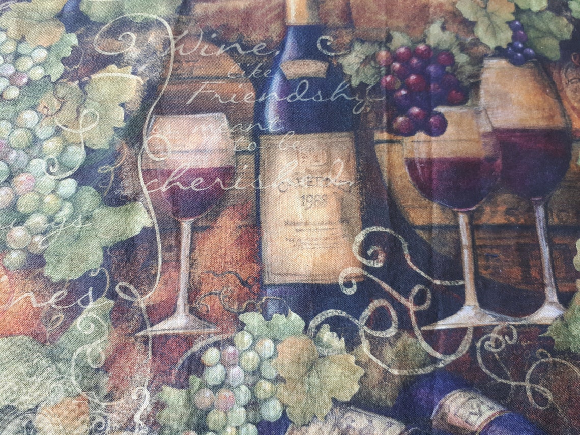 Formal placemats Wine themed placemats Placemats set of 6 Etsy