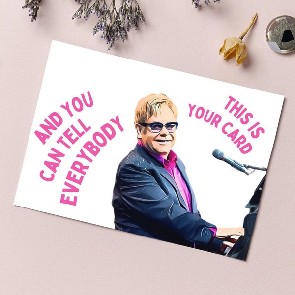 Elton John Printable Birthday Card Etsy Australia elton-john-printable-birthday-card-etsy-australia