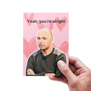Imprimable Karl Pilkington Love Card, Karl Pilkington Valentine's Day Card, An Idiot Abroad Card, Funny Card for Him, Funny Card for Her