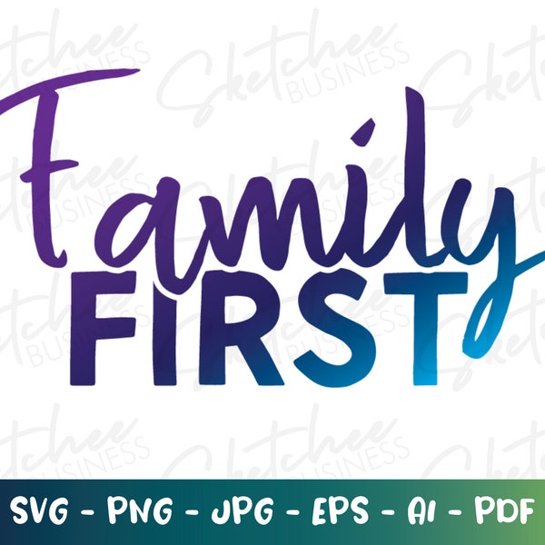 Family Fist svg, Family svg, Family Values, cricut cut files, silhouette, I love my family, Family loyalty, new family gift ideas, families