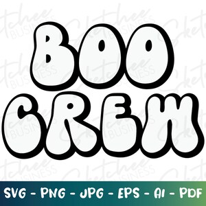 Boo Crew SVG, paranormal lover SVG, ghost hunters, paranormal clothing, ghost cricut, silhouette cameo, paranormal vinyl