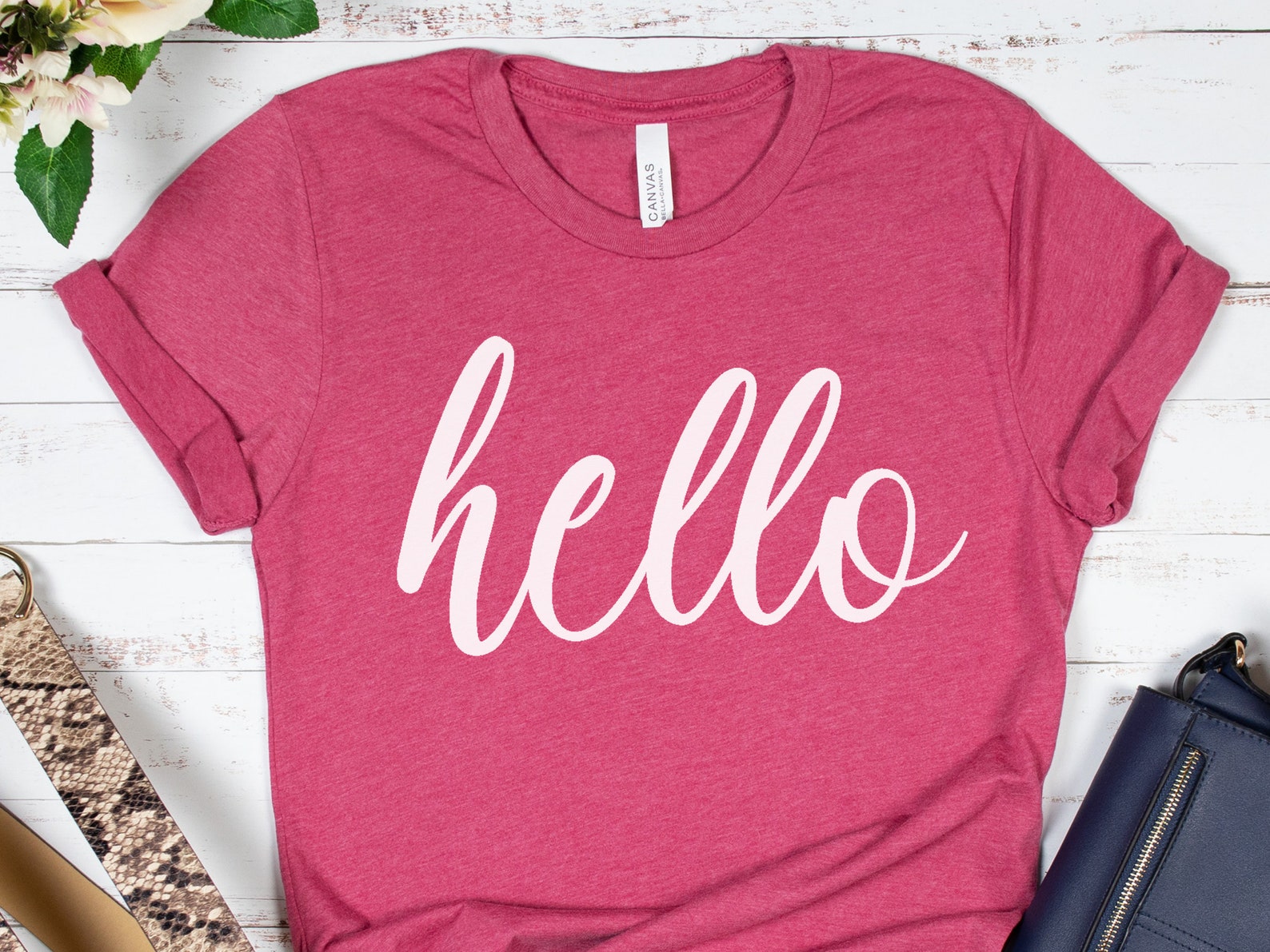 Hello SVG Png Pdf, Hello Sign SVG, Hello Cut File, T-shirts for Women ...