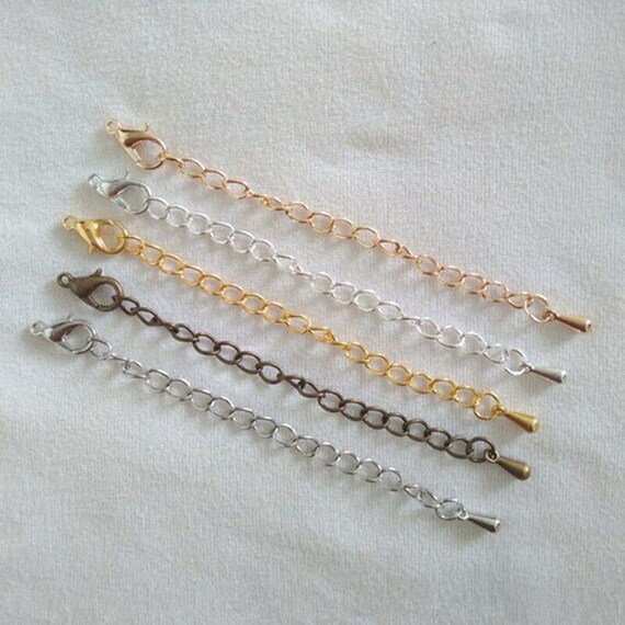 40pcs/lot 50mm 70mm Length Necklace Extension Chain with Etsy