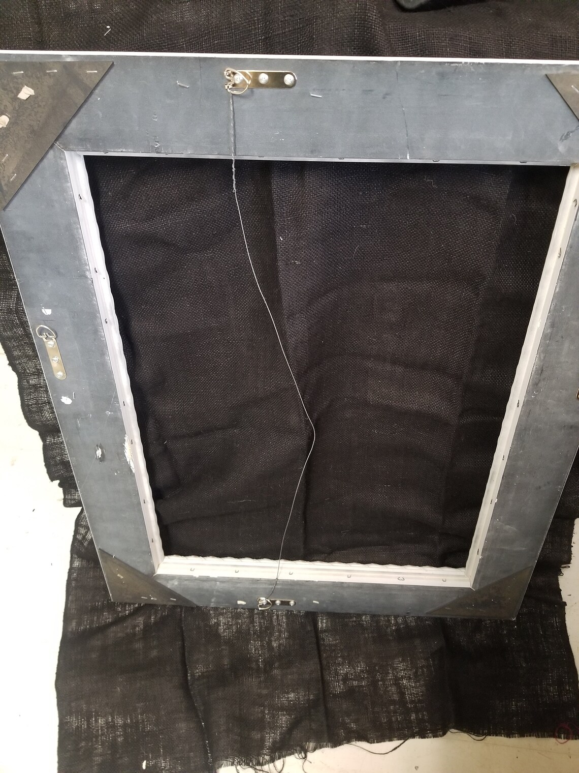 Bauernhaus Kreide bemalt Weiß Rahmen Shabby Chic Rustikales | Etsy