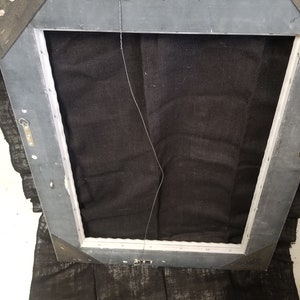 Bauernhaus Kreide bemalt Weiß Rahmen Shabby Chic Rustikales | Etsy