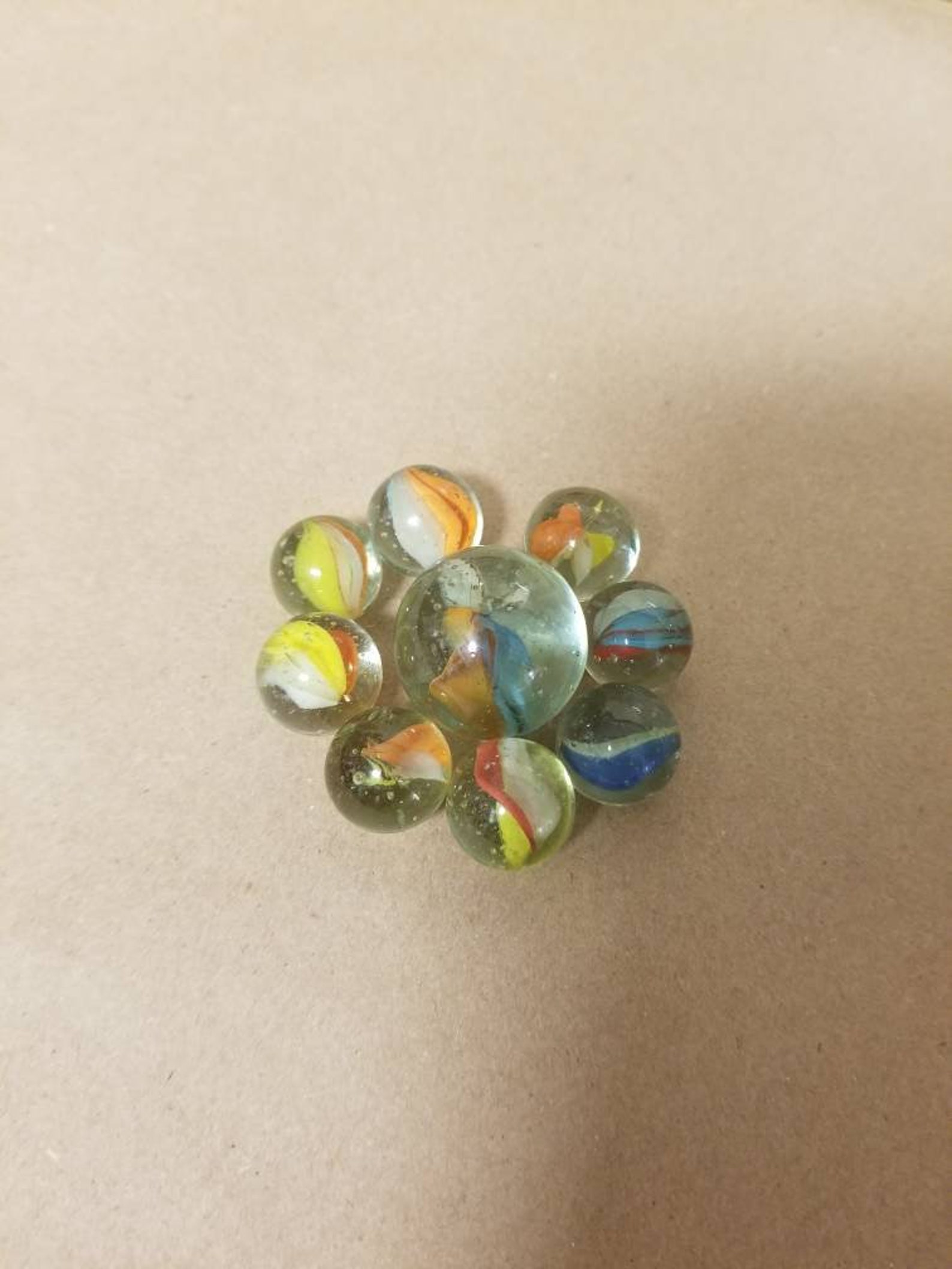 Vintage Cat Eye Marbles Over 2 Pound Lot Etsy