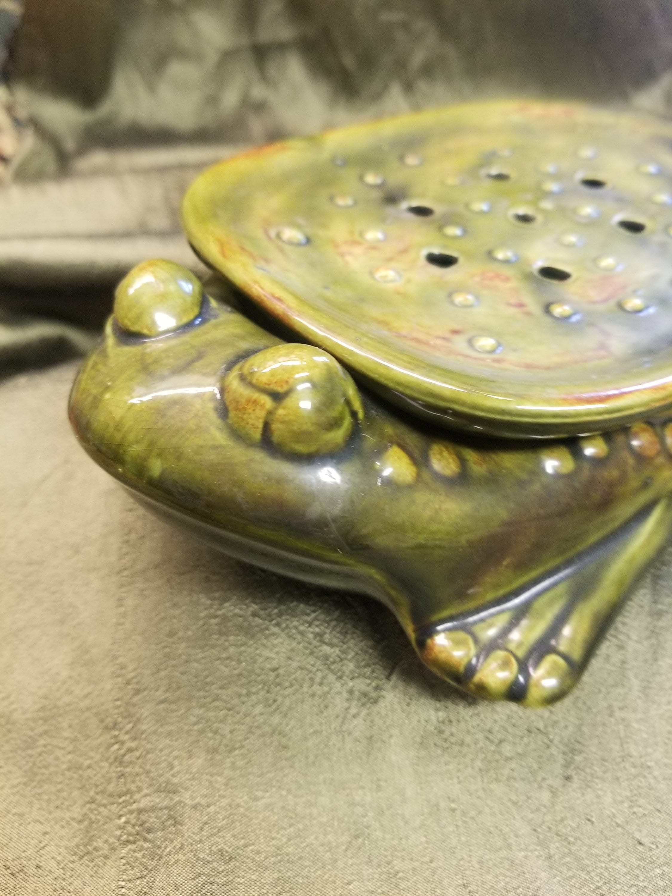 McNees Mini Mold M467 Green Frog Soap Dish Vintage Etsy
