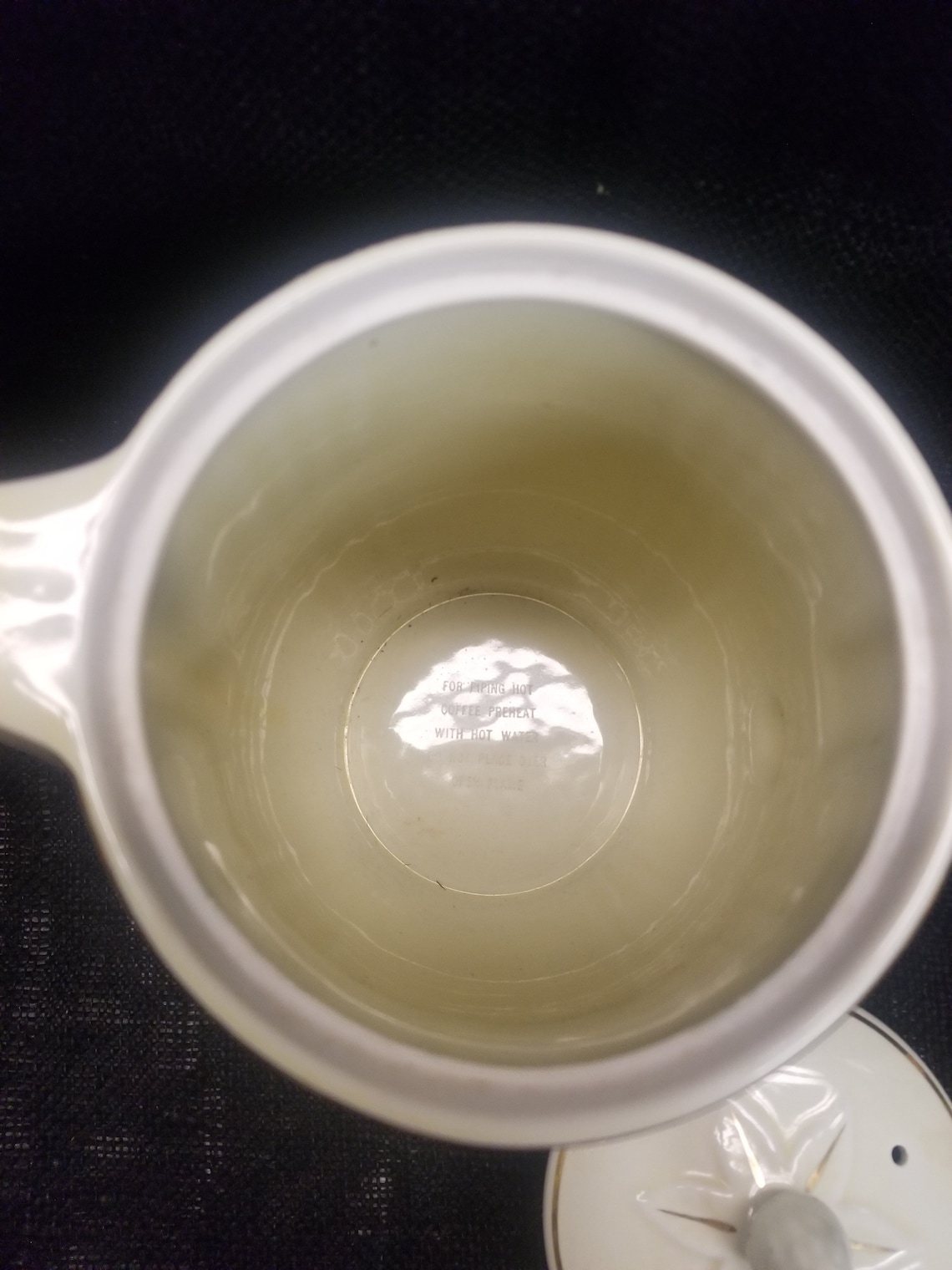 Vintage Hull Jewel Tea Pitcher with Lid Tea Pot 1930's Etsy