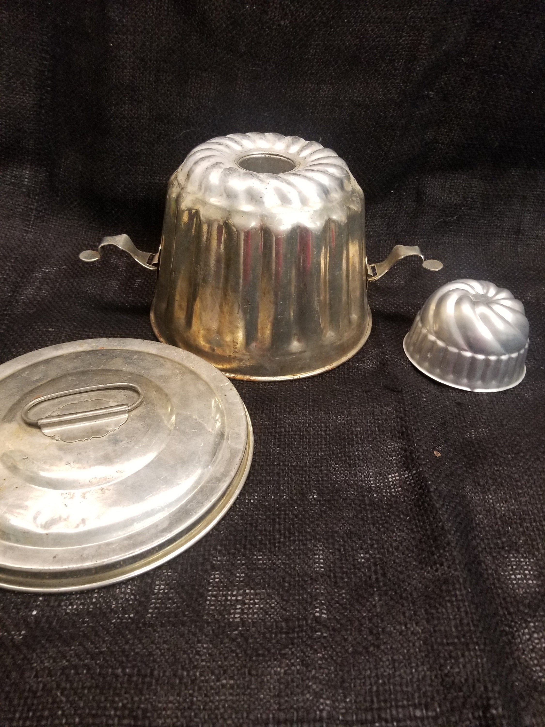 Vintage Aluminum Jello Mold With Closing Lid for Carrying Etsy