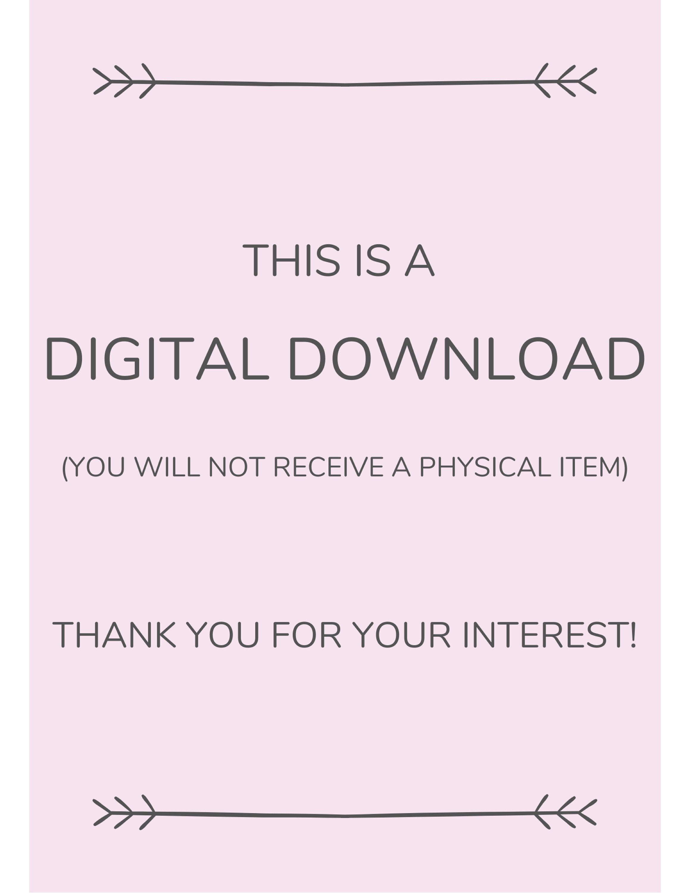 Debt Overview Worksheet Digital Download Printable PDF | Etsy