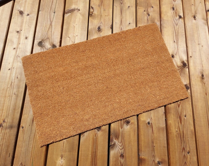 18 X 30 Blank Coir Doormat Mat Home Decor Outdoor Rug DIY Wholesale Canadian Based