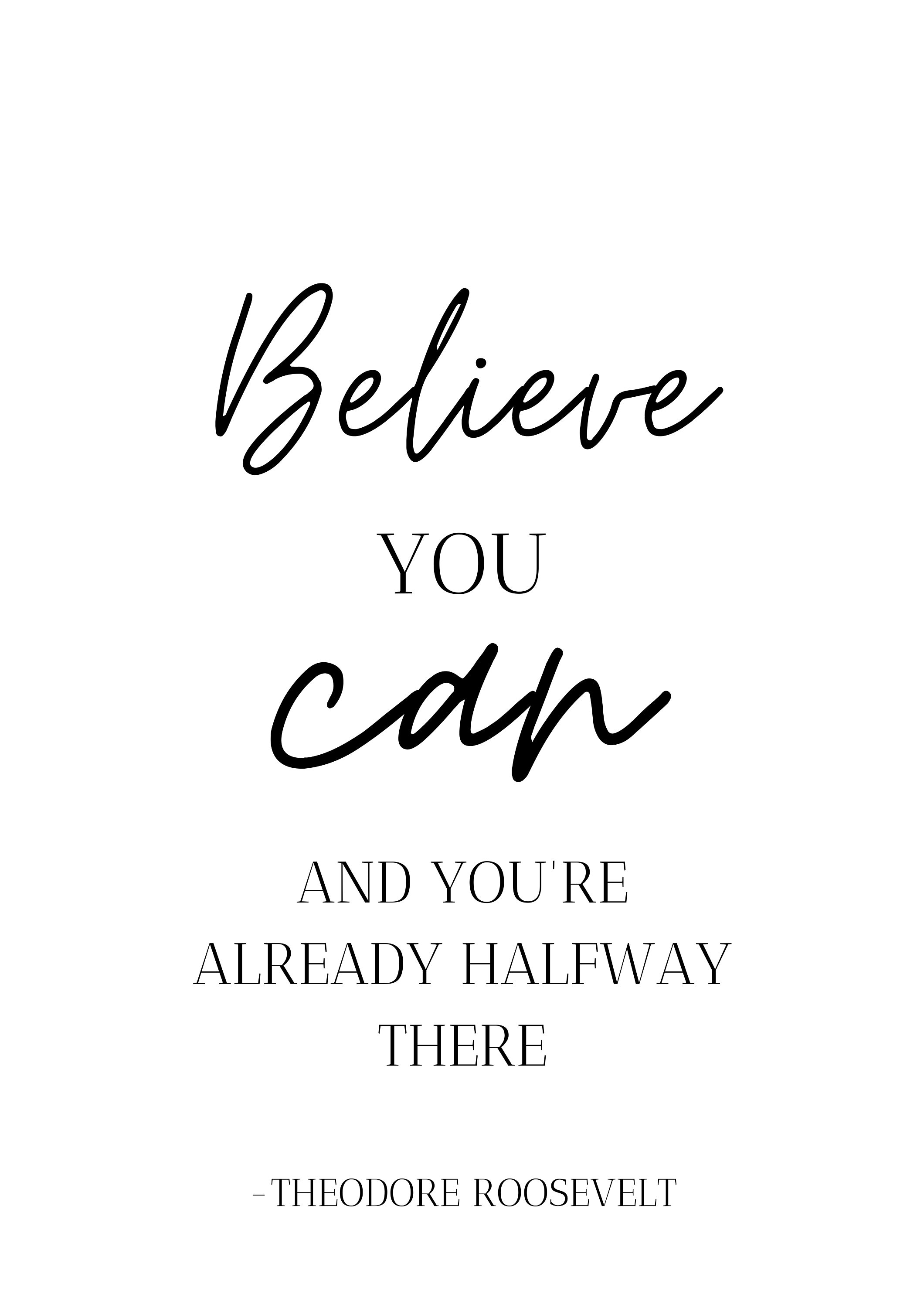 QUOTE SET inspirierend Zitate schwarz & weiß Poster Etsy