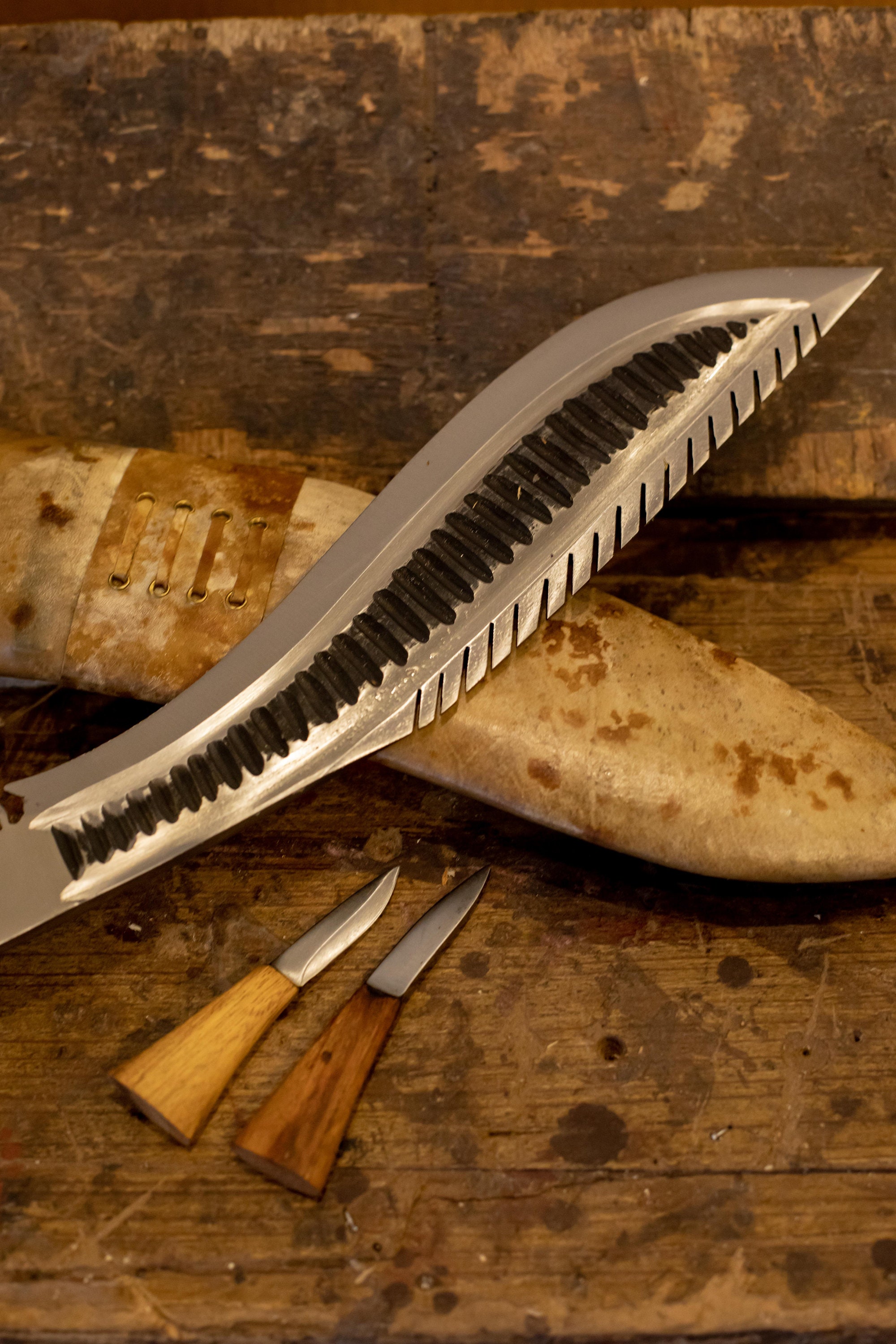 12 Inches Katle Dragon Join Handlebest Handmade Gurkha Khukuriknife