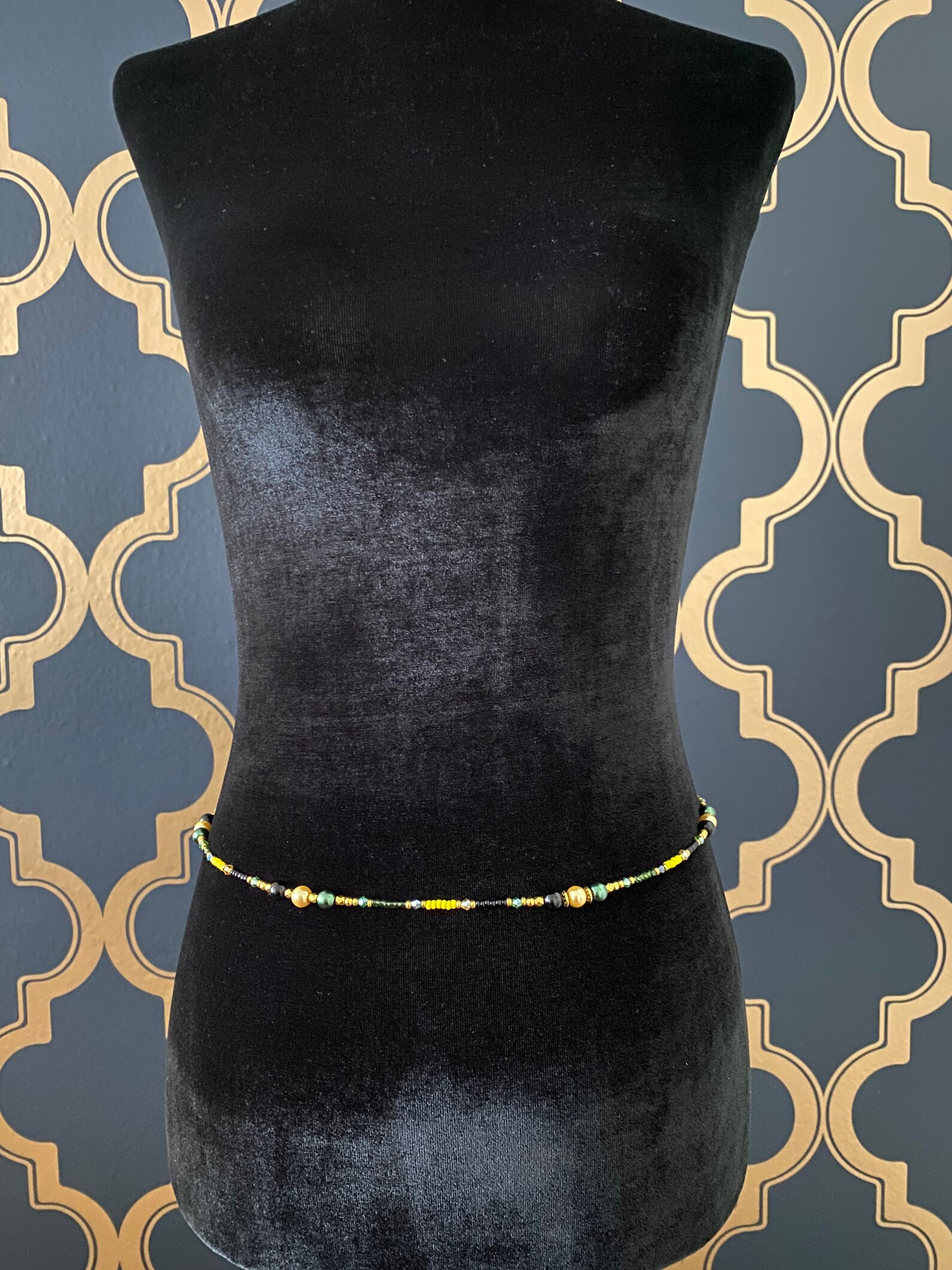 Jamaica Themed Waist Beads Etsy