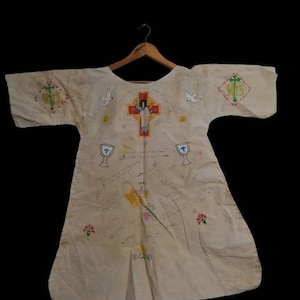 Museum quality Talismanic Shirt Jama-Prayer Bible-IHS-Rare   ottoman,talismanic icon,talismanic jame,talisman jewelry,talisman necklace