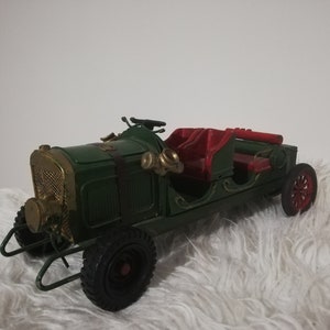 Vintage Car Old Metal Model Toy Auto Gift Idea Old School