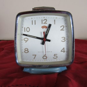 Vintage Clock, Mechanical Clock, Animated Clock, Chimp Clock, Clock, Alarm Clock, Table Clock,Antique Clock