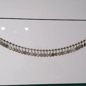 Necklace (39) - Low-grade silver, Nickel - 39 Ottoman Coin Necklace - 1327/1909 - Turkey - Late 19th century