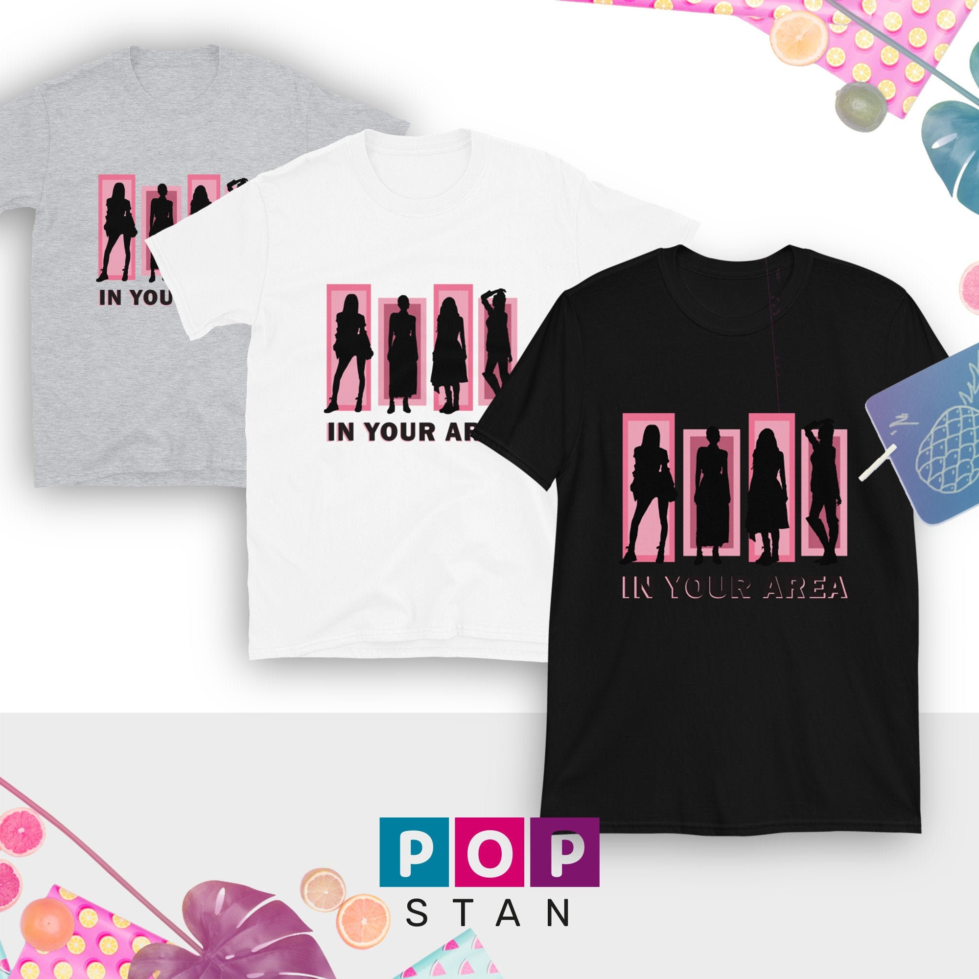 BLACKPINK IN YOUR AREA Tシャツ Ｌ〜XLサイズ Blackpink in Your Area T-shirt - Etsy