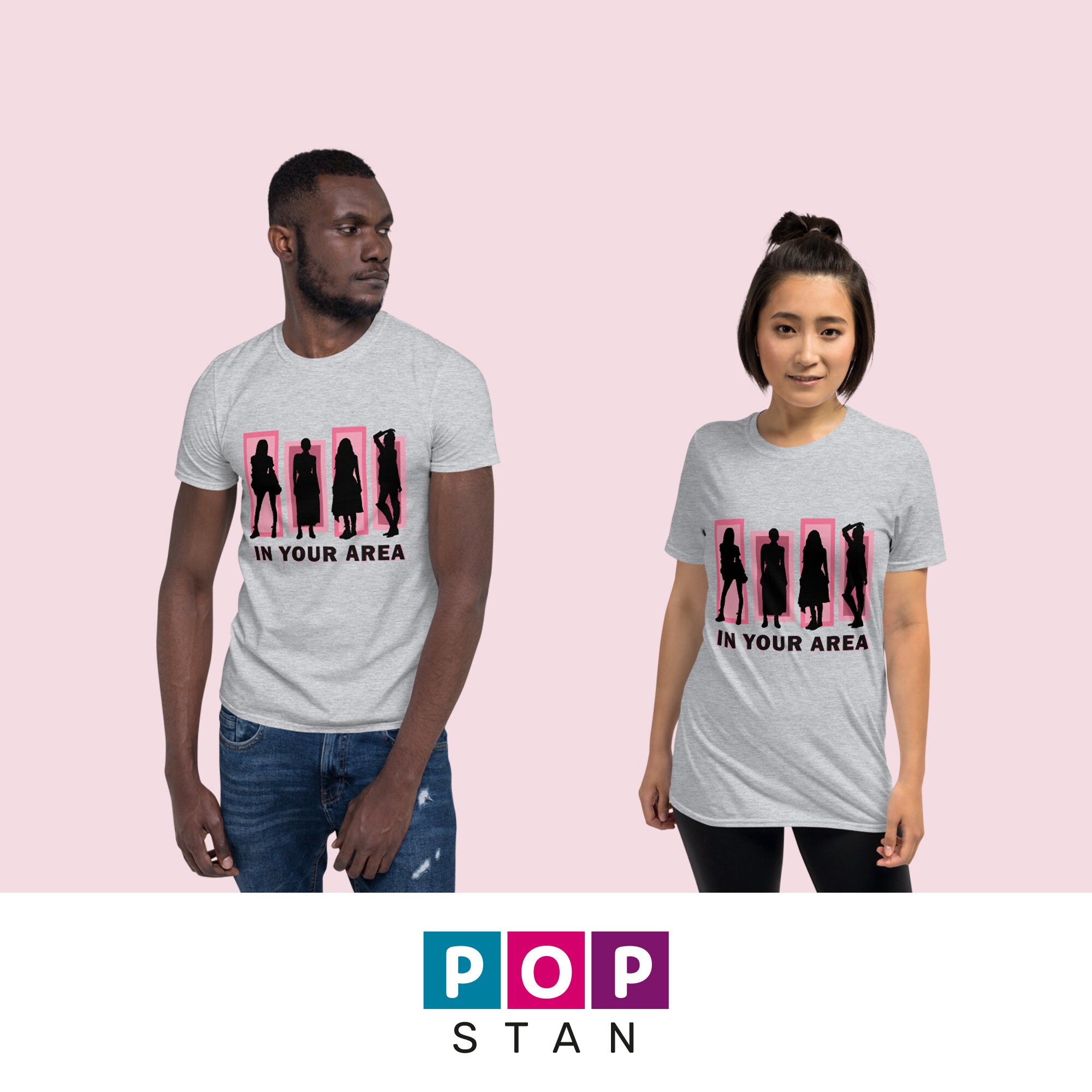 Blackpink in Your Area T-shirt - Etsy