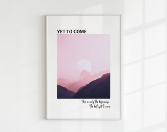 BTS 'Yet To Come' Album Art Print (Digital Download)
