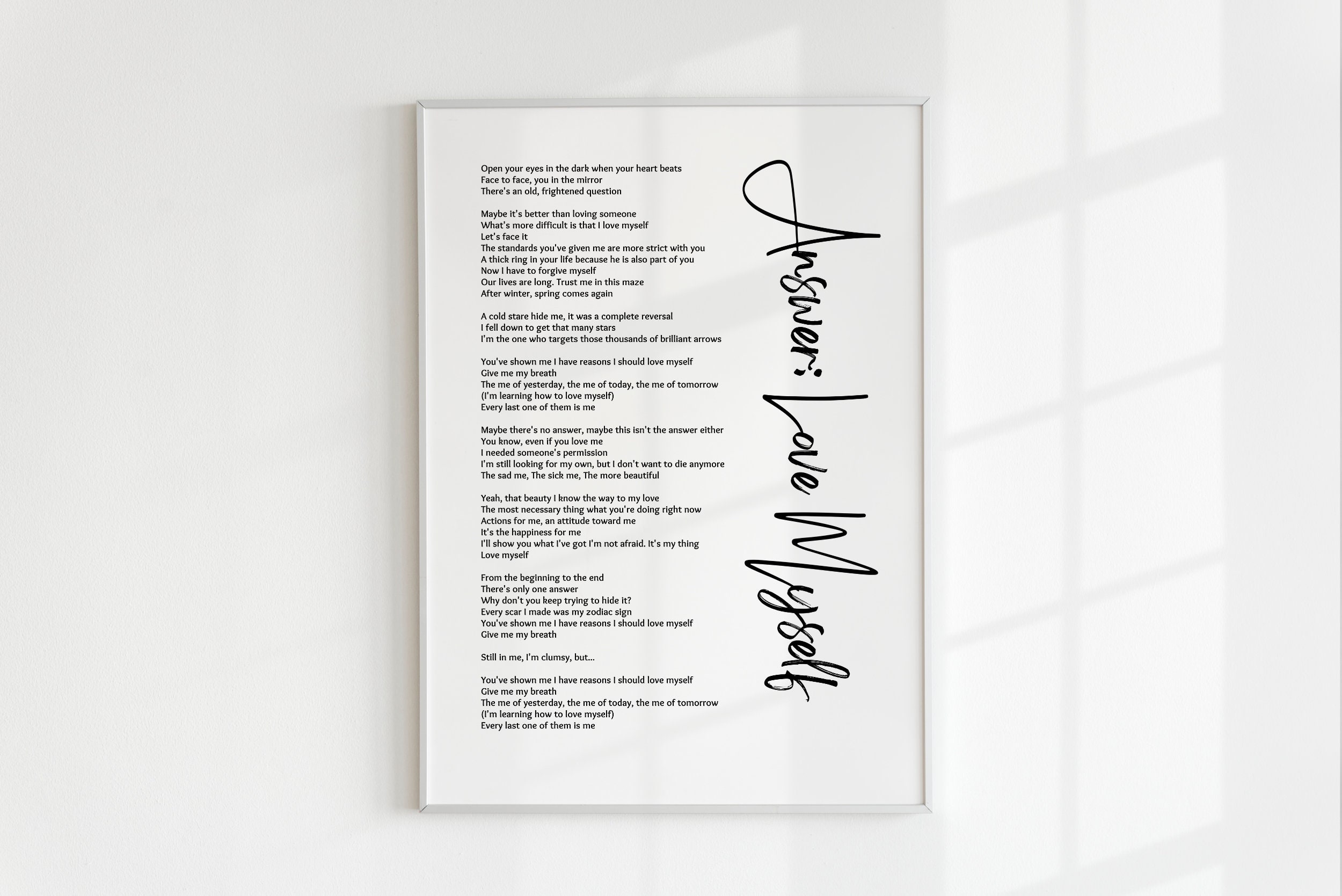 Answer love myself - Etsy 日本