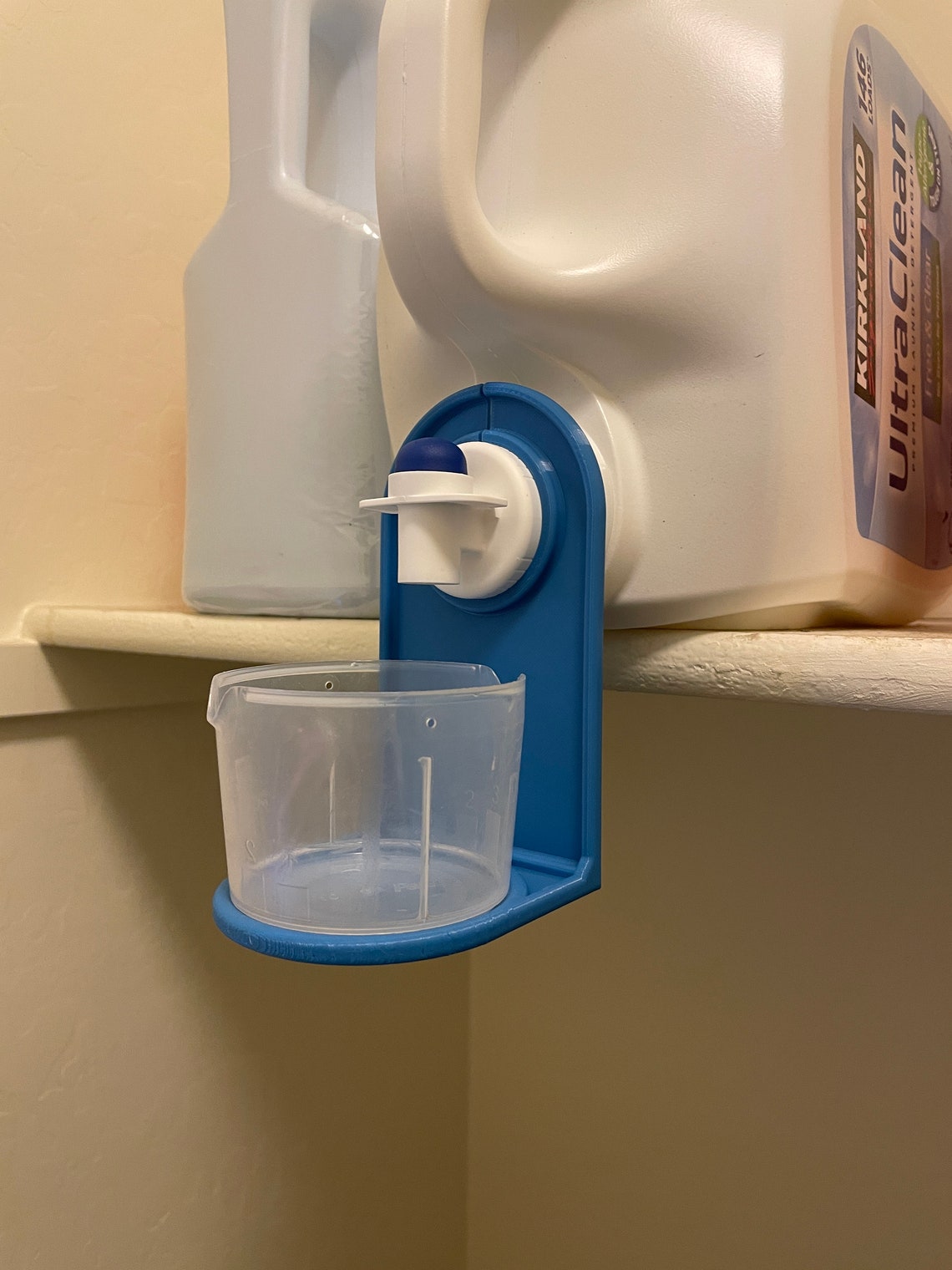 Laundry Detergent Cap Holder and Leak Tray Etsy