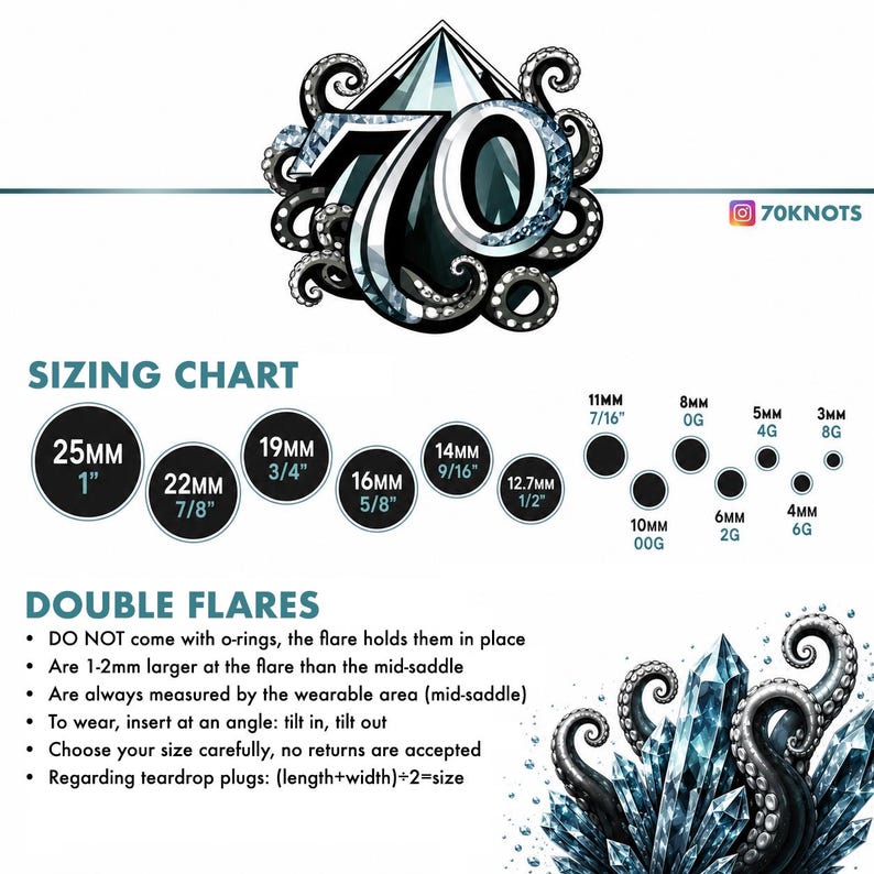 Expansores de jade blanco en forma de lágrima - Doble ensanchamiento - 1 par - 6 mm, 8 mm, 10 mm, 11 mm, 12,7 mm, 14 mm, 16 mm, 19 mm, 22 mm, 25 mm Calibres para orejas dilatadas imagen 2