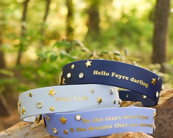 Bookish Quote Dog Collar