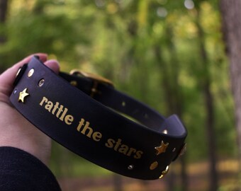 Bookish Quote Dog Collar