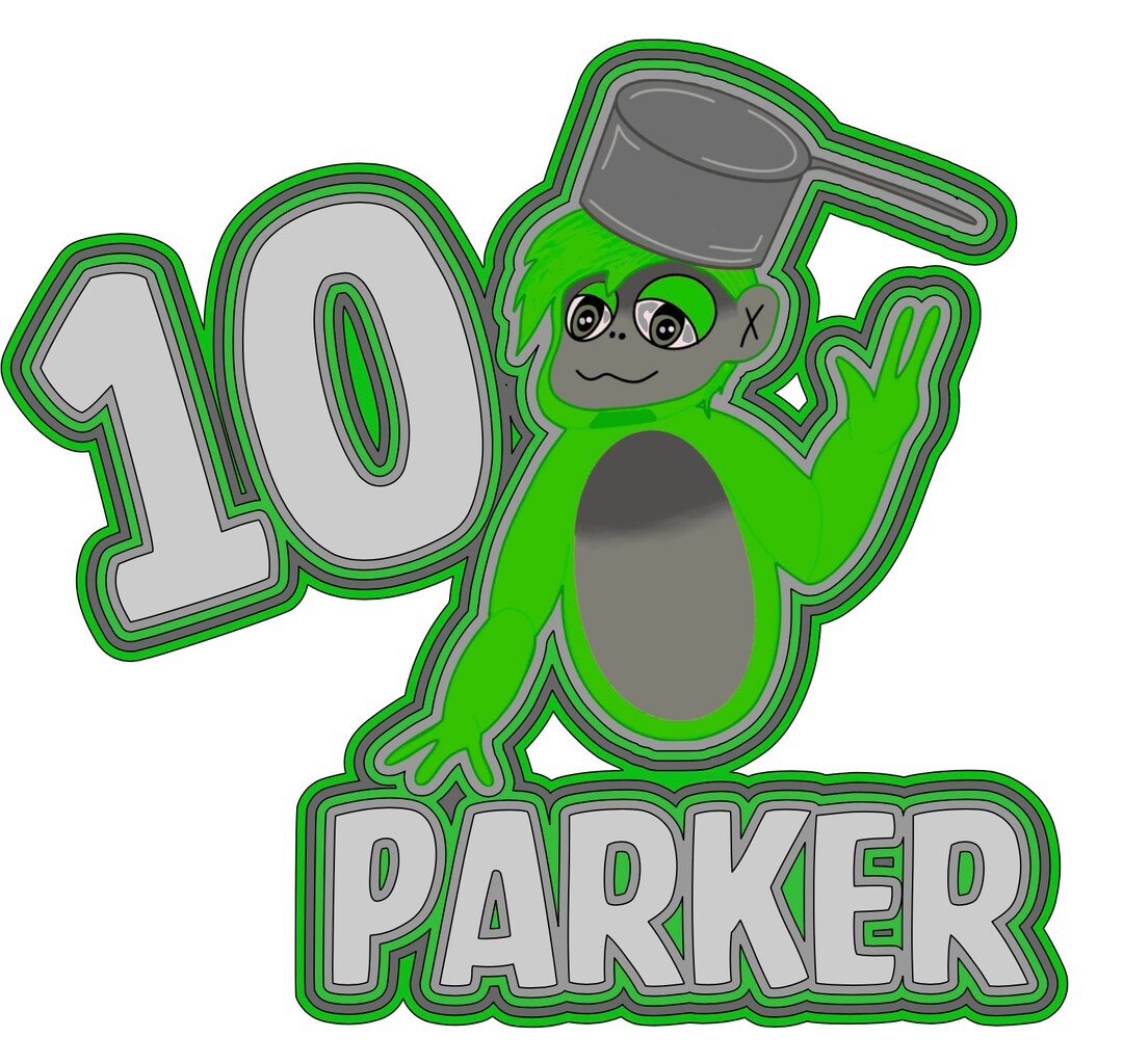 Gorilla Tag Cake Topper || Cake Topper || Gamer Birthday || Custom ...
