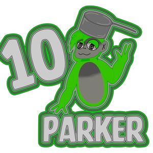 Gorilla Tag Cake Topper || Cake Topper || Gamer Birthday || Custom Topper