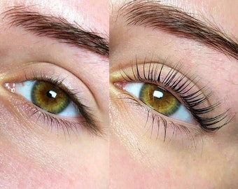 Premium Vegan Eyelash & Brow Enhancer | Long Full Lash Result | Lash Serum |Castor Oil | Visible Results | Thicker Lashes|