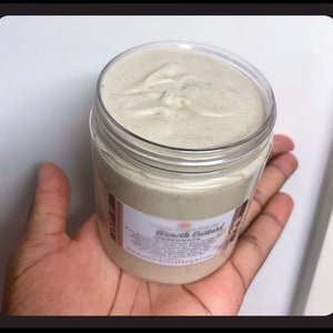 Ayuverdicc Hair Butter, Whipped African Shea Custard for Growth | Made with Amla, Fenugreek & Black Castor Oils|