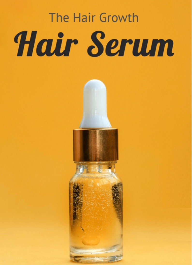 Scented Ayurvedic Herbs Hair Growth Serum for Fast Hair Etsy