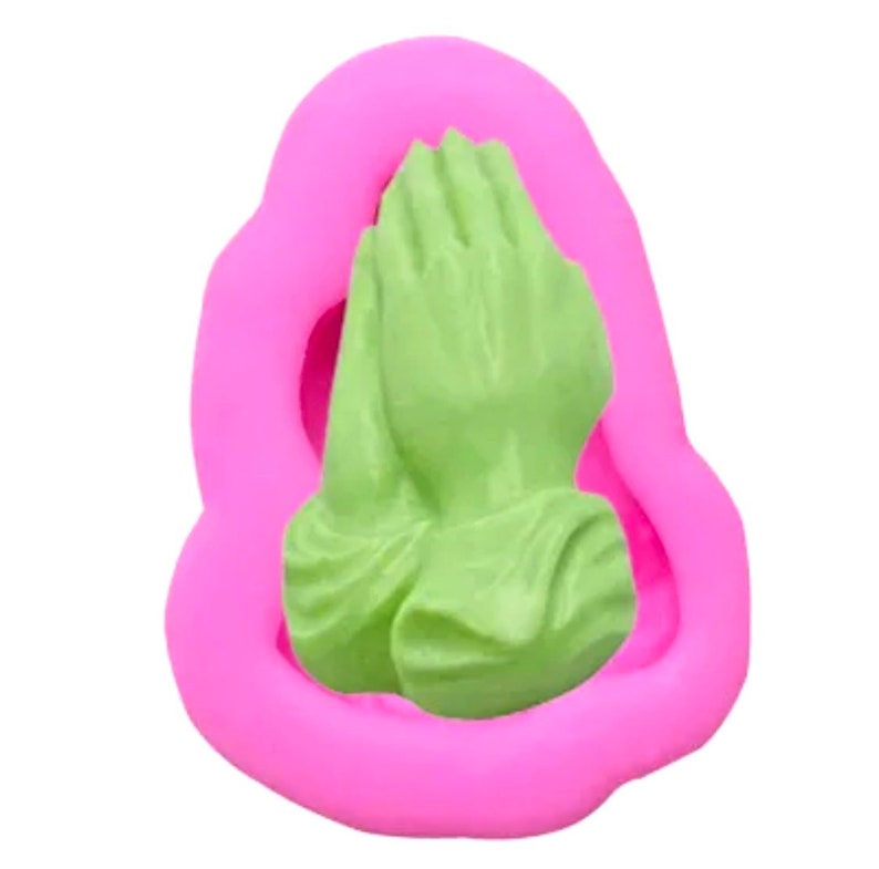 Praying Hand Candle Knuckle Sign Peace Candle With Hand Etsy