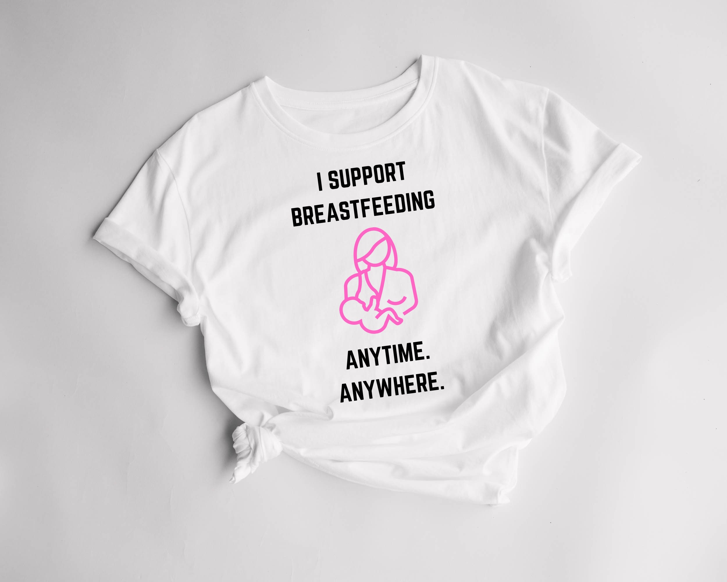 I Support Breastfeeding Adult TShirt Adult Breastfeeding Etsy