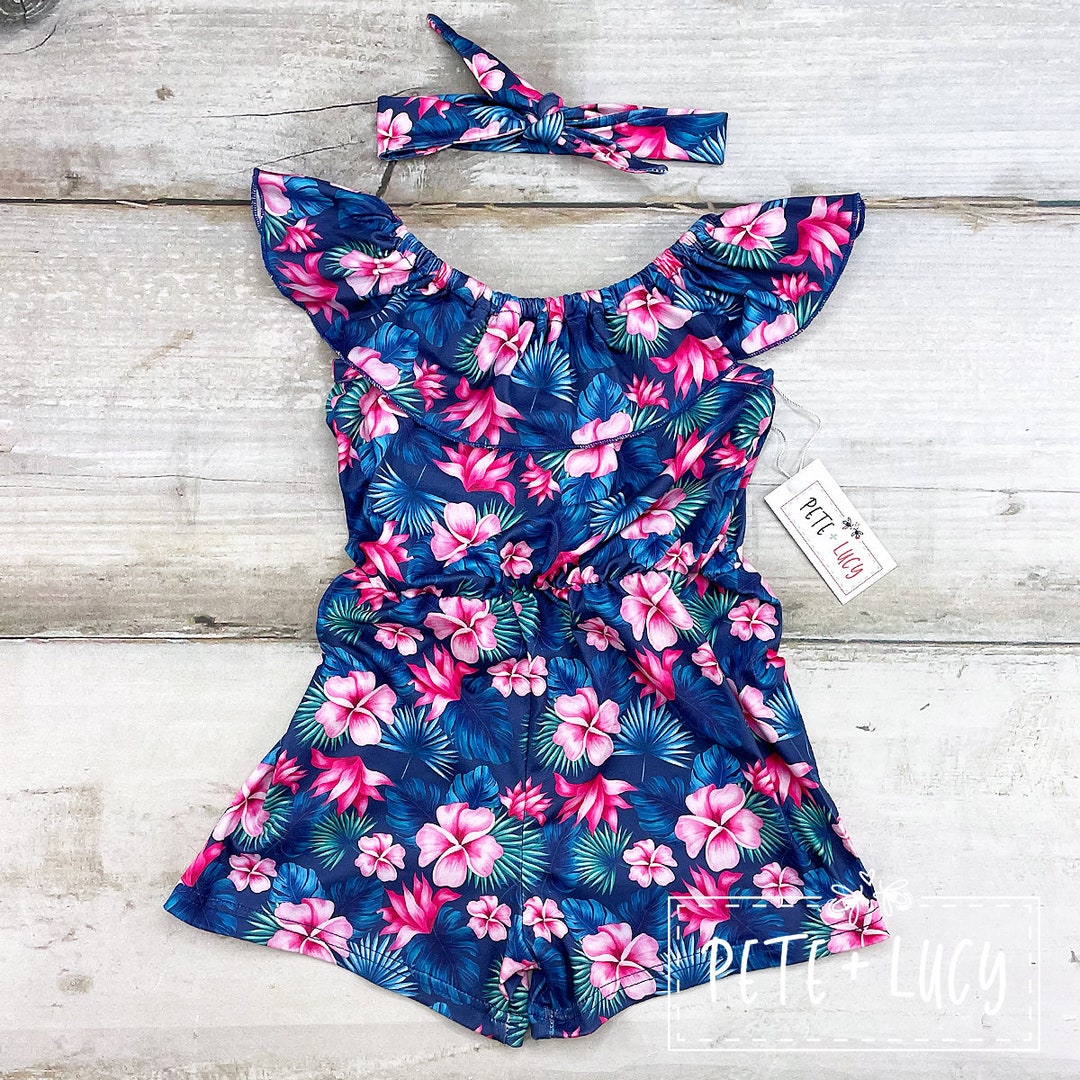 Pete + Lucy Tropical Escape Girls Dress main image 1