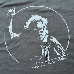 Jerry Garcia Shirt on Slate Grey