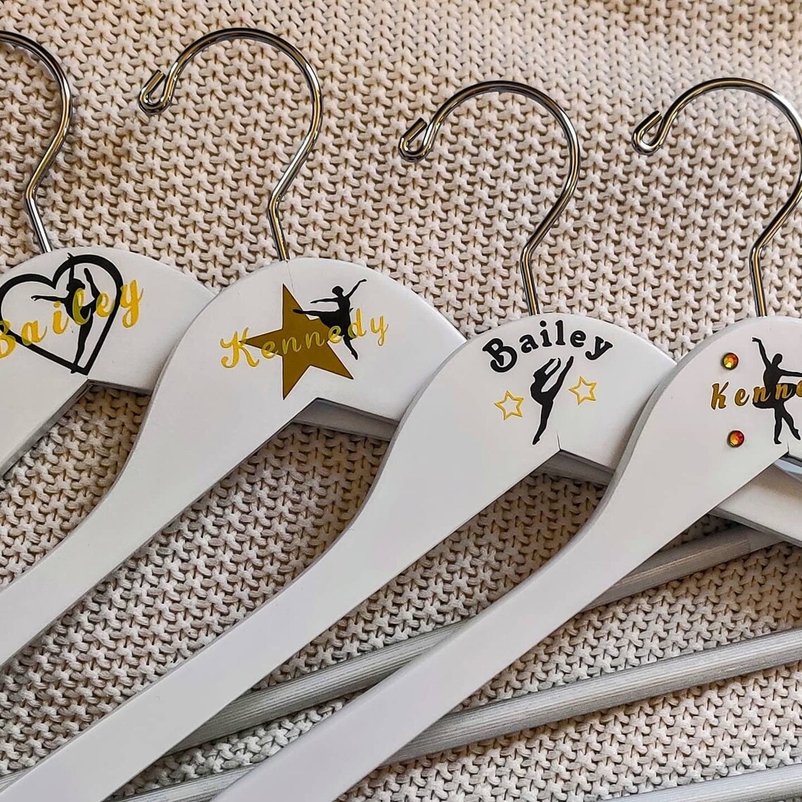 Personalized Hangers for Costumes Leotards Uniforms Etsy
