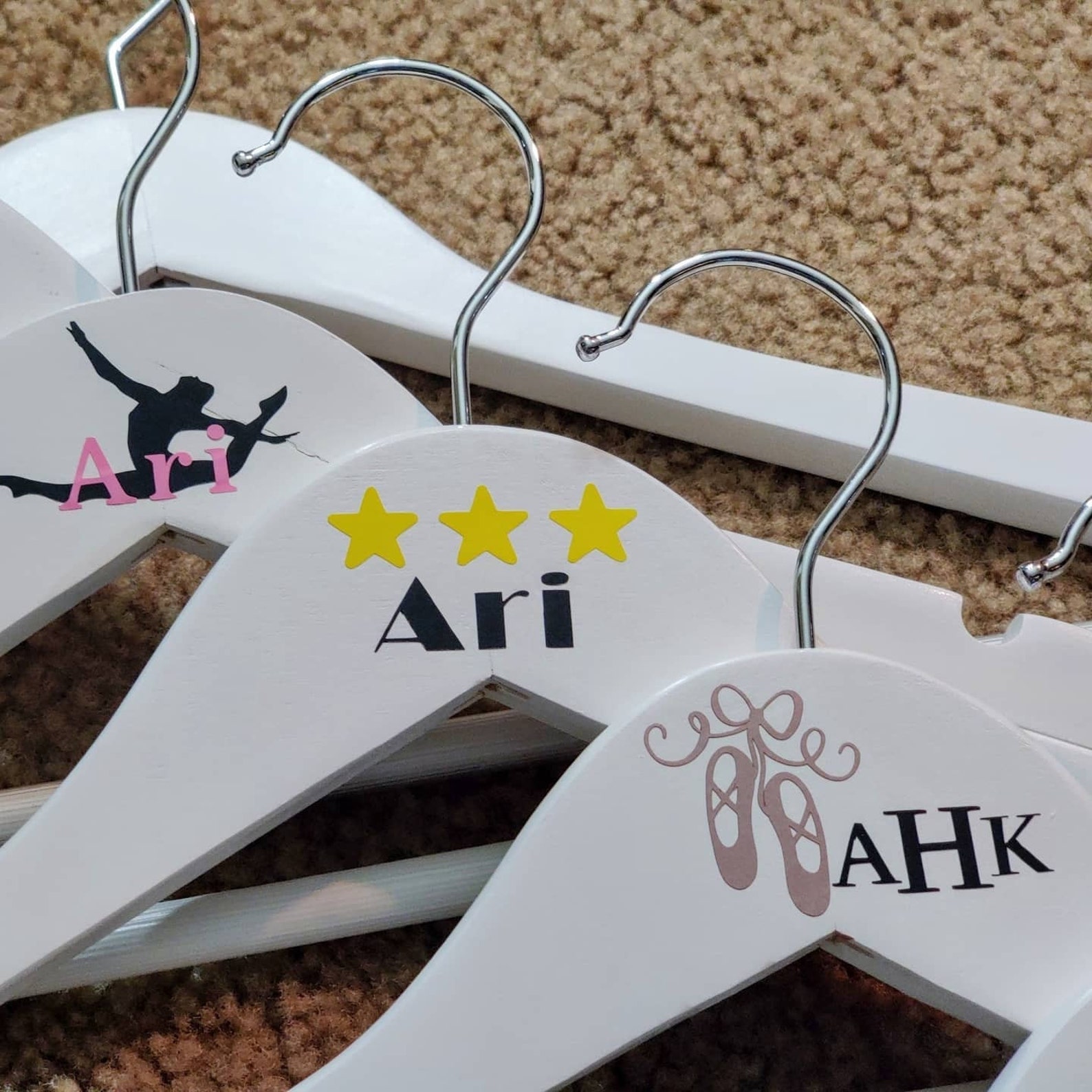 Personalized Hangers for Costumes Leotards Uniforms Etsy