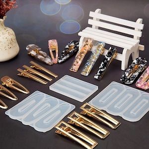 Resin Clip Mold with clips, resin mold, resin clips, crafts