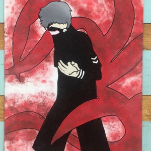 Tokyo Ghoul Anime Wall Art Painting by Rash Jan