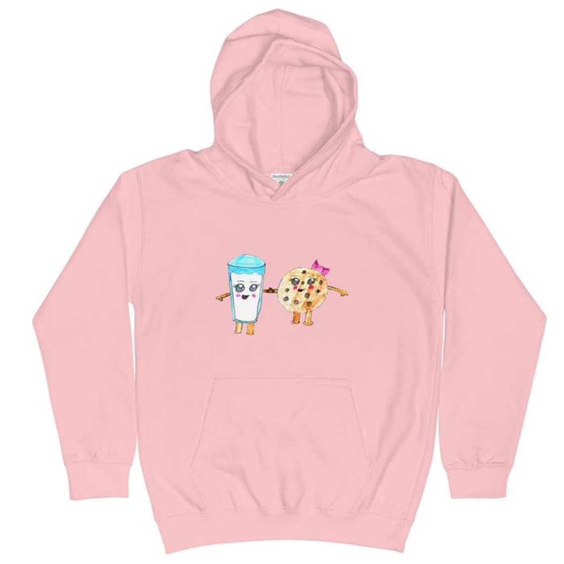Milk And Cookie Kids Hoodie Etsy