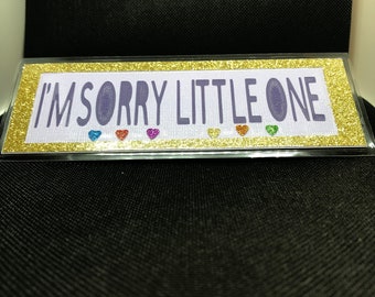 I M Sorry Little One Etsy I M Sorry Little One Etsy