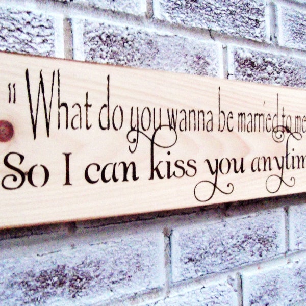 Rustic Wedding Decor, Country Wedding Decor, Farmhouse wedding sign, So I can kiss you anytime I want sign,Sweet Home Alabama sign,Southern