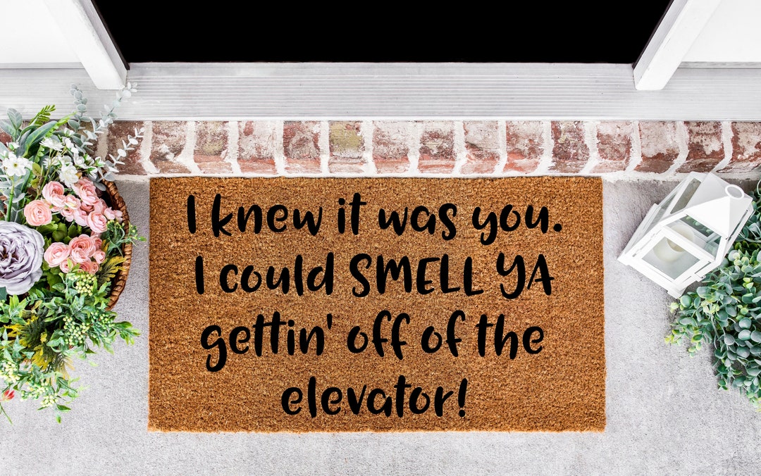 Doormat Christmas, Home Alone, Christmas Doormat Funny, NYC Apartment