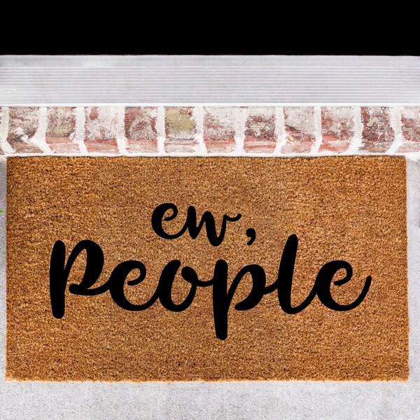 Ew Door Mat Etsy